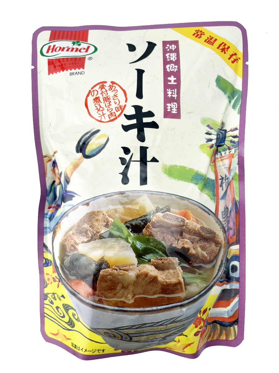ソーキ汁 400g 沖縄ホーメル Hormel 商品画像（正面）