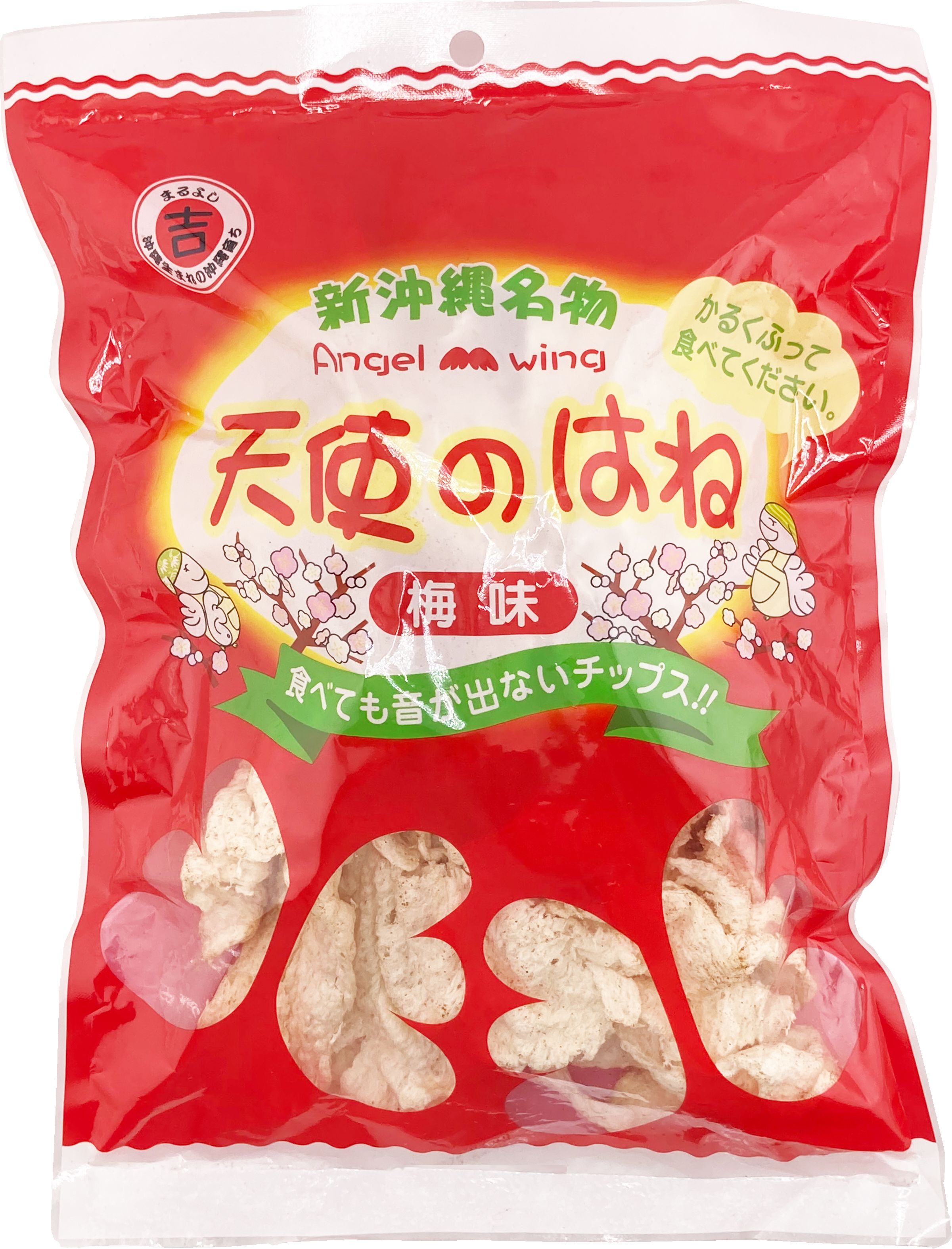 天使のはね 梅味 30g】2袋で送料込 丸吉塩せんべい ぜんぜんカタくない 天使のはね 梅味 30g】2袋で送料込 丸吉塩せんべい ぜんぜんカタくない