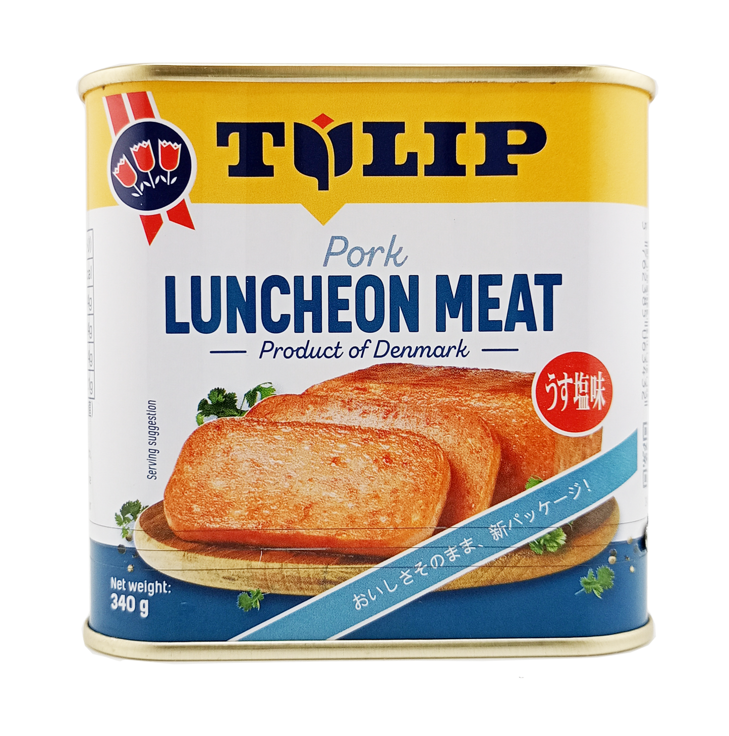 チューリップポーク うす塩味 340g TULIP 商品画像（正面）