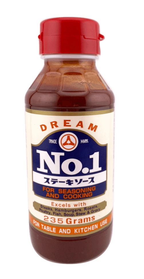 ドリーム No.1 ステーキソース 235g 3本で送料込 木戸食品 商品画像（正面）