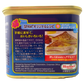 スパム レギュラー 340g 沖縄ホーメル Hormel SPAM 商品画像（背面・食べ方案内）