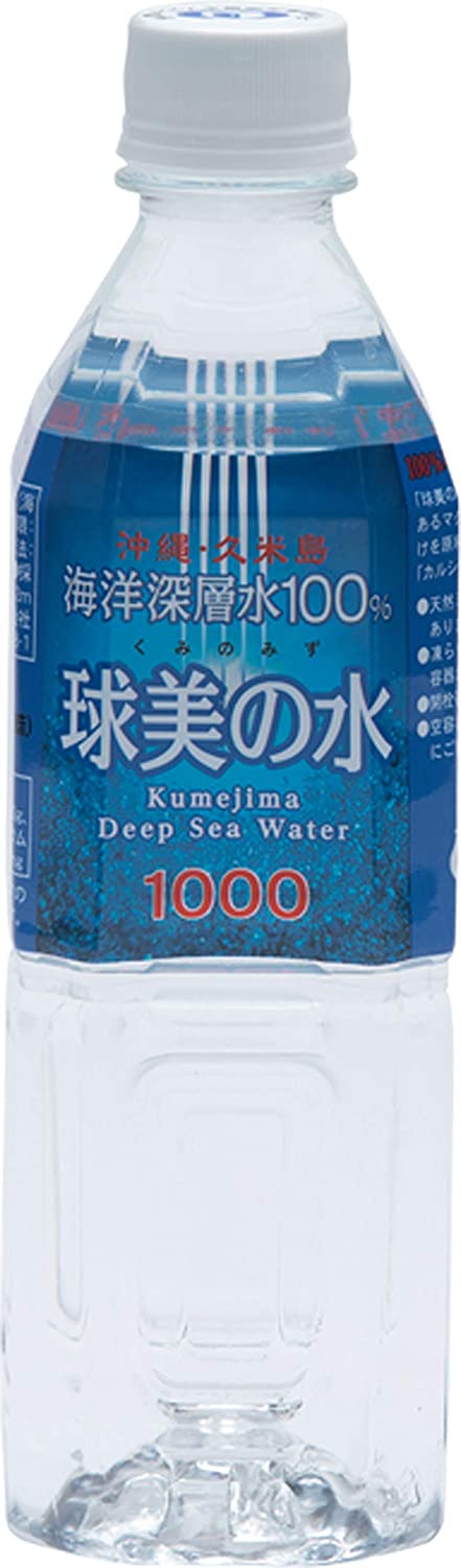 送料・消費税込！久米島海洋深層水開発 球美の水 硬度1000 500ml×24本