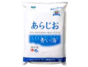 沖縄の海水塩 青い海 あらじお 1kg 商品画像